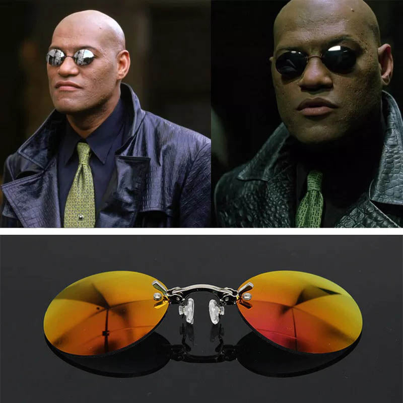 Matrix Brillen | Morpheus Clip-on Bril Rood