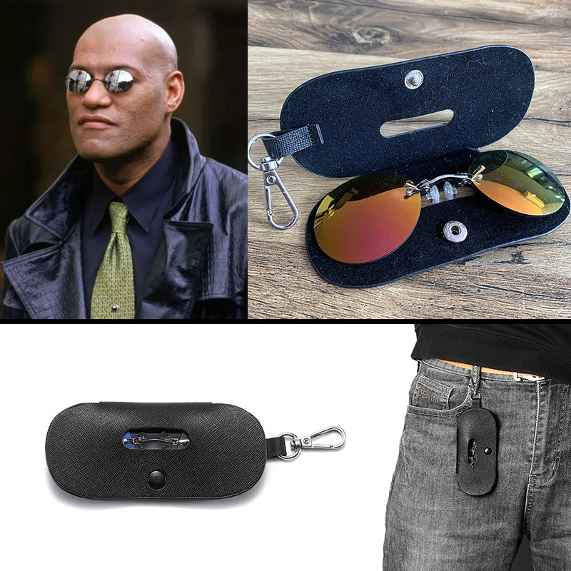Matrix Sunglasses | Morpheus Clip-on Sunglasses