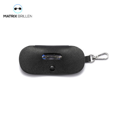 Matrix-Brille | Morpheus Clip-on Brille + Etui